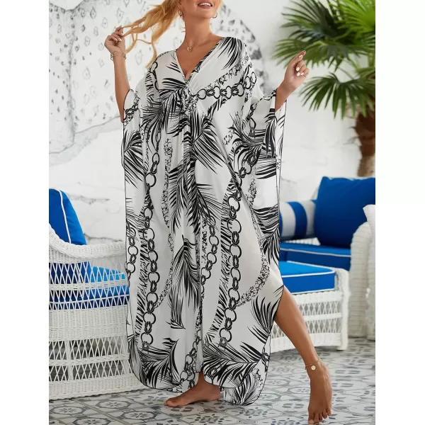 Bsubseach Kaftan Dresses Cover Up for Swimwear Women Plus Size Caftan Beach Cover Ups Resort Dress
