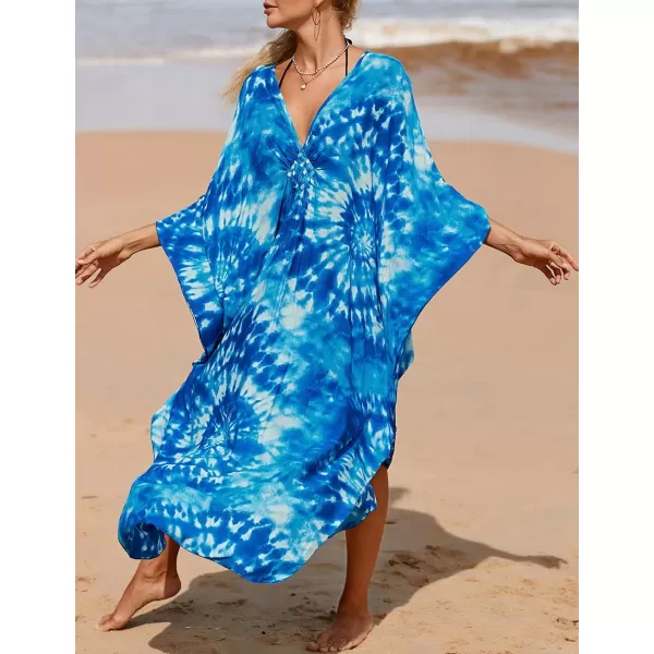 Bsubseach Kaftan Dresses Cover Up for Swimwear Women Plus Size Caftan Beach Cover Ups Resort Dress