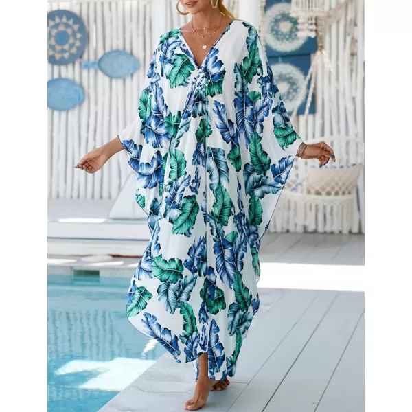 Bsubseach Kaftan Dresses Cover Up for Swimwear Women Plus Size Caftan Beach Cover Ups Resort Dress