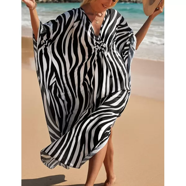 Bsubseach Kaftan Dresses Cover Up for Swimwear Women Plus Size Caftan Beach Cover Ups Resort Dress