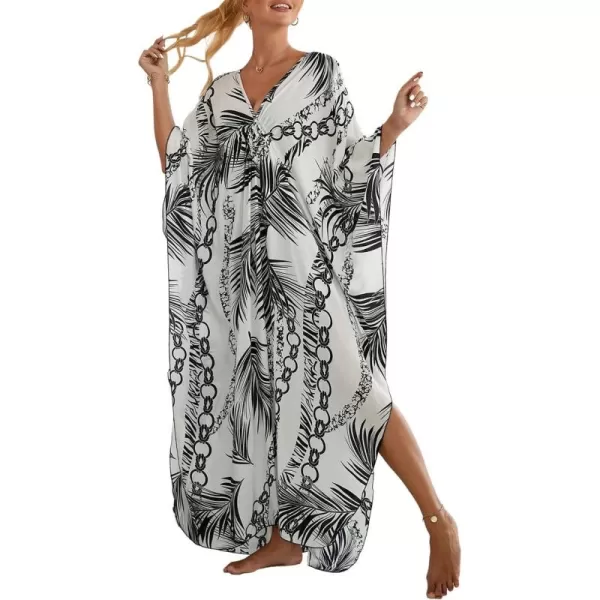 Bsubseach Kaftan Dresses Cover Up for Swimwear Women Plus Size Caftan Beach Cover Ups Resort Dress