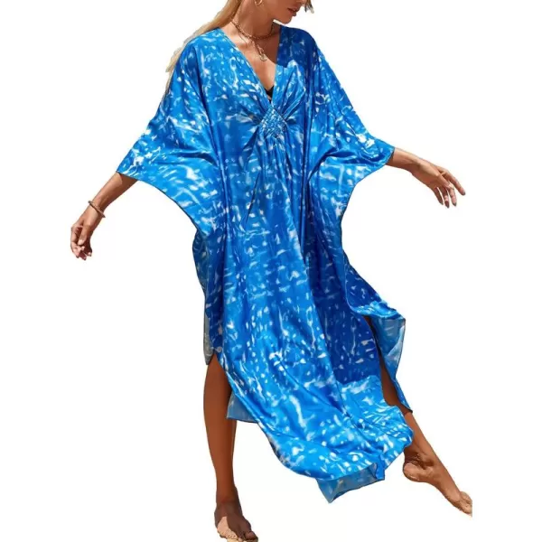 Bsubseach Kaftan Dresses Cover Up for Swimwear Women Plus Size Caftan Beach Cover Ups Resort Dress