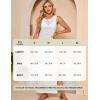 imageBsubseach Crochet Cover Up for Swimwear Women Sleeveless Swimsuit Coverup Beach Knit Dress Side SlitWhite2