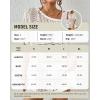 imageBsubseach Crochet Swimsuit Coverup for Women Hollow Out Bikini Swimwear Mesh Knit Beach Dress with PocketsBlack