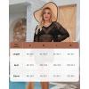 imageBsubseach Crochet Swimsuit Coverup for Women Long Sleeve Beach Dress Coverups Sheer Knit Beachwear Vacation OutfitsBlack