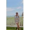 imageBsubseach Crochet Swimsuit Coverup for Women Long Sleeve Beach Dress Coverups Sheer Knit Beachwear Vacation OutfitsWhite