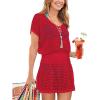 Hollow Out Red