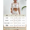 imageBsubseach 2 Piece Swimsuit Cover Up Set for Women Crochet Coverups Hollow Out Wrap Skirt OutfitsBlack