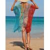 imageBsubseach Beach Crochet Dress Bathing Suit Cover Ups Sexy Coverup for Swimwear Women Summer OutfitRpatchwork 6