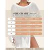 imageBsubseach Crochet Swimsuit Coverup for Women Sheer Bathing Suit Cover Ups Kintted Swimwear Bikini Beach Vacation OutfitsApricot