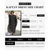 imageBsubseach Kaftan Dresses for Women Beach Cover Up Caftans for Women Long Button Up Shirt Kaftan DressesAblack Star