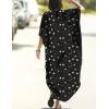 imageBsubseach Kaftan Dresses for Women Beach Cover Up Caftans for Women Long Button Up Shirt Kaftan DressesAblack Star