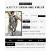 imageBsubseach Kaftan Dresses for Women Beach Cover Up Caftans for Women Long Button Up Shirt Kaftan DressesApeacock Feather