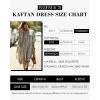 imageBsubseach Kaftan Dresses for Women Beach Cover Up Caftans for Women Long Button Up Shirt Kaftan DressesAsnake Pattern