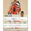 imageBsubseach Kaftan Dresses for Women Plus Size Beach Swimsuit Cover Up V Neck Caftan Dress LoungewearEorange Flowers