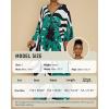 imageBsubseach Kaftan Dresses for Women Plus Size Beach Swimsuit Cover Up V Neck Caftan Dress LoungewearEpeacock Green Flower
