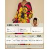 imageBsubseach Kaftan Dresses for Women Plus Size Beach Swimsuit Cover Up V Neck Caftan Dress LoungewearEred Yellow