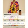 imageBsubseach Kaftan Dresses for Women Plus Size Beach Swimsuit Cover Up V Neck Caftan Dress LoungewearEyellow Flowers
