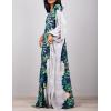 imageBsubseach Women Ethnic Print Kaftan Beach Dress Plus Size Swimsuit Cover UpMulticolor Print