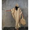 imageBsubseach Kaftan Dresses for Women Kaftan Cover Ups Swimwear Plus Size Tie Dye Kaftans Maxi Dress Long Beach Cover UpAcoffee