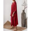 imageBsubseach Women Kaftan Dresses Caftan Loungewear Maxi Dress Swimsuit Cover Up BeachwearBred