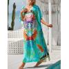 imageBsubseach Kaftan Dresses For Women Petite Plus Size Caftan Swim Cover Up For Women Maxi Beach DressPrint 9