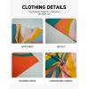 imageBsubseach Kaftan Dresses for Women V Neck Batwing Sleeve Plus Size Caftans Swimwear Coverups Maxi Beach DressesStripes Print