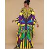 imageBsubseach Plus Size Caftan Dress for Women Long Beach Kaftans Swimwear Beach Cover Ups ResortYellow