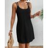 imageBsubseach Beach Cover Up Sleeveless Sexy Cover Ups for Swimwear Women Vacation Outfits for WomenBlack