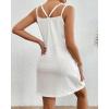 imageBsubseach Beach Cover Up Sleeveless Sexy Cover Ups for Swimwear Women Vacation Outfits for WomenWhite