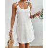 imageBsubseach Beach Cover Up Sleeveless Sexy Cover Ups for Swimwear Women Vacation Outfits for WomenWhite