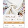 imageBsubseach Knit Shawl Wraps for Women Soft Fringe Poncho Sweater Cape with Hooded for Fall WinterBeige