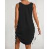 imageBsubseach Swimsuit Coverup for Women V Neck Sleeveless Beach Dresses 2025 Vacation OutfitsBlack