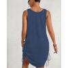 imageBsubseach Swimsuit Coverup for Women V Neck Sleeveless Beach Dresses 2025 Vacation OutfitsHaze Blue
