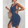 imageBsubseach Swimsuit Coverup for Women V Neck Sleeveless Beach Dresses 2025 Vacation OutfitsHaze Blue