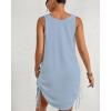 imageBsubseach Swimsuit Coverup for Women V Neck Sleeveless Beach Dresses 2025 Vacation OutfitsLight Blue