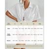 imageBsubseach Women Swimsuit Coverup Shirt Dress Button Down Bathing Suit Cover Up BeachwearWhite