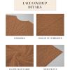 imageBsubseach Lace Kimonos for Women 2025 Swim Cover Up Summer Beach Coverup Open Front Sheer Kimono CardiganBrown