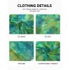 imageBsubseach Women 2025 Beach Sarong Bathing Suit Tie Dye Wrap Skirt Sheer Bikini Swimsuit Cover Ups for SwimwearGreen Yellow
