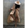 imageBsubseach Stylish Tie Dye Open Front Long Kimono Swimsuit Cover Up for Women Swimwear Cover UpsBeige