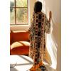 imageBsubseach Womens Kimono Swimsuit Cover Up Summer Beach Coverups 2025 Bathing Suit Casual Loose Cardigans for SwimwearGeometric Print
