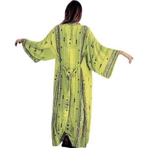 imageBsubseach Womens Kimono Swimsuit Cover Up Summer Beach Coverups 2025 Bathing Suit Casual Loose Cardigans for SwimwearGreen Geometric