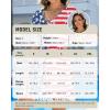 imageBsubseach American Flag Dresses for Women Short Sleeve Beach Cover Up Patriotic Midi Dress 4th of July Beach DressStriped Star