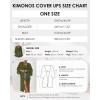 imageBsubseach Kimonos for Women Lace Sexy Swimsuit Cover Ups Open Front Beach Robe Summer CardiganDarmy Green