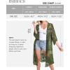 imageBsubseach Lace Kimonos for Women 2025 Beach Mesh Duster Cardigan Open Front Swimsuit Cover UpsAgreen