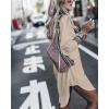 imageBsubseach Womens Long Sleeve Linen Swimsuit Cover Up Button Down Beach Cover Ups Summer Swim Shirt DressesApricot