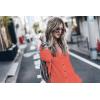 imageBsubseach Womens Long Sleeve Linen Swimsuit Cover Up Button Down Beach Cover Ups Summer Swim Shirt DressesBright Orange
