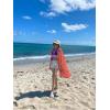imageBsubseach Womens Long Sleeve Linen Swimsuit Cover Up Button Down Beach Cover Ups Summer Swim Shirt DressesBright Orange
