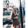 imageBsubseach Womens Long Sleeve Linen Swimsuit Cover Up Button Down Beach Cover Ups Summer Swim Shirt DressesDark Brown