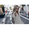 imageBsubseach Womens Long Sleeve Linen Swimsuit Cover Up Button Down Beach Cover Ups Summer Swim Shirt DressesGrey